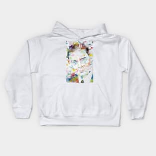 T.S. ELIOT - watercolor portrait .3 Kids Hoodie